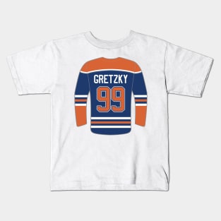 Edmonton Oilers - Wayne Gretzky Kids T-Shirt